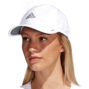 Adidas Women's Fit White Aeroready Baseball Cap